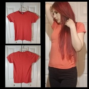 urban outfitters orange heather tee